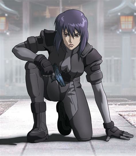 ghost in the shell anime motoko